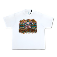 White mom pig Urban Heavy Tee - SublimationCraftShop
