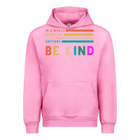 Fuchsia Pink Be Kind Urban Hoodie - Bettercallsaul