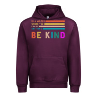 Mauve Wine Be Kind Urban Hoodie - Bettercallsaul