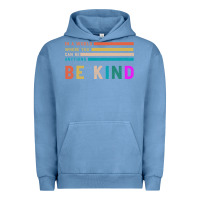 Pigment Pebble Blue Be Kind Urban Hoodie - Bettercallsaul
