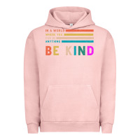 Pigment Salmon Be Kind Urban Hoodie - Bettercallsaul
