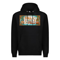 Black fall sweet fall license plate Premium Hoodie - BundleAndBundleShop