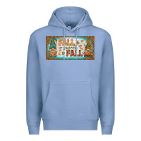 Colony Blue fall sweet fall license plate Premium Hoodie - BundleAndBundleShop