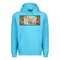 Ocean Blue fall sweet fall license plate Premium Hoodie - BundleAndBundleShop