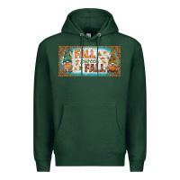 Sports Green fall sweet fall license plate Premium Hoodie - BundleAndBundleShop