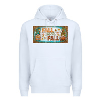 White fall sweet fall license plate Premium Hoodie - BundleAndBundleShop