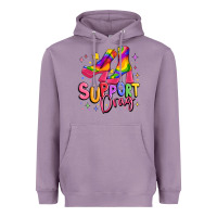 Support Drag Pride Heavyweight Hoodie | Teevron