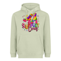 Matcha support drag pride Heavyweight Hoodie - MaliasSmallBusiness