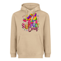 Mushroom support drag pride Heavyweight Hoodie - MaliasSmallBusiness