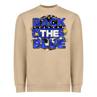 Mushroom back the blue Heavyweight Sweatshirt - Zillion Design Studio