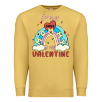Antique Gold sorry girls mommy is valentine Premium Sweatshirt - MaliasSmallBusiness