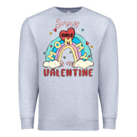 Heather Grey sorry girls mommy is valentine Premium Sweatshirt - MaliasSmallBusiness