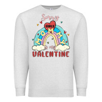 Oatmeal Heather sorry girls mommy is valentine Premium Sweatshirt - MaliasSmallBusiness