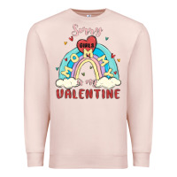 Pale Pink sorry girls mommy is valentine Premium Sweatshirt - MaliasSmallBusiness