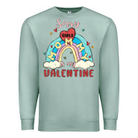 Seafoam sorry girls mommy is valentine Premium Sweatshirt - MaliasSmallBusiness