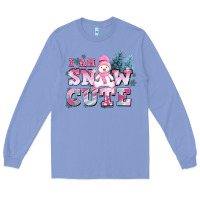 Colony Blue i am snow cute Long Sleeve Tee - AdoDesignShop