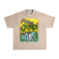 French Oak let's go jump in the lake Urban Heavy Tee - HRA Design Shop