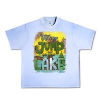 Grape Ice let's go jump in the lake Urban Heavy Tee - HRA Design Shop