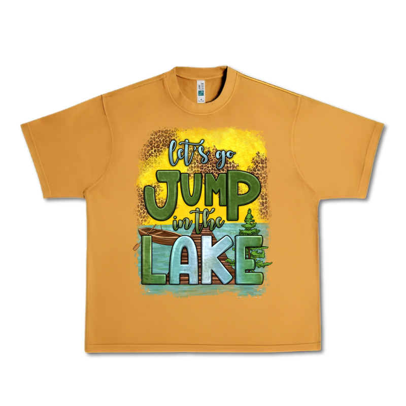 Let's Go Jump In The Lake Urban Heavy Tee by HRA Design Shop | Teevron
