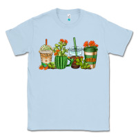 Dusty Blue cactus coffee cups Classic Tee - AdoDesignShop