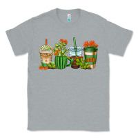 Heather Grey cactus coffee cups Classic Tee - AdoDesignShop