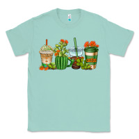 Seafoam cactus coffee cups Classic Tee - AdoDesignShop