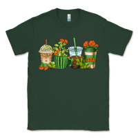 Sports Green cactus coffee cups Classic Tee - AdoDesignShop