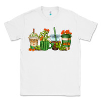 White cactus coffee cups Classic Tee - AdoDesignShop