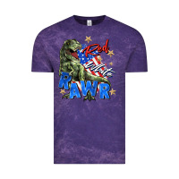 Cloud Purple red white rawr Vintage Tee - Zillion Design Studio