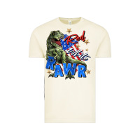 Vintage Arctic red white rawr Vintage Tee - Zillion Design Studio