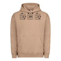 Pigment Burro Guitar Chord dad Urban Hoodie - Bettercallsaul