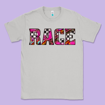 Race Classic Tee Designed By Jahusdesignshop