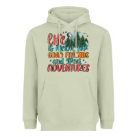 Matcha life is meant for good friends and great adventure Heavyweight Hoodie - MaliasSmallBusiness