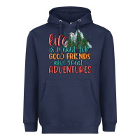 Navy life is meant for good friends and great adventure Heavyweight Hoodie - MaliasSmallBusiness