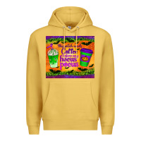 Antique Gold this witch needs coffee before any hocus pocus tumbler Premium Hoodie - BundleAndBundleShop