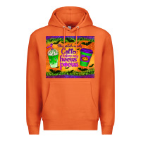 Carrot this witch needs coffee before any hocus pocus tumbler Premium Hoodie - BundleAndBundleShop
