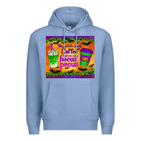 Colony Blue this witch needs coffee before any hocus pocus tumbler Premium Hoodie - BundleAndBundleShop