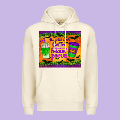 This Witch Needs Coffee Before Any Hocus Pocus Tumbler Premium Hoodie Designed By Bundleandbundleshop