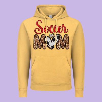 Soccer Mom Vintage Hoodie Designed By Zillion Design Studio