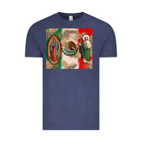 Vintage Denim Virgin Mary and San Judas Vintage Tee - CTS Tumbler Store