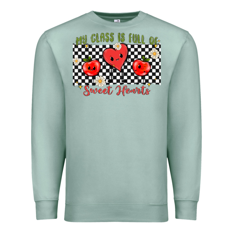My Class Full Of Sweet Hearts Premium Sweatshirt by MaliasSmallBusiness | Teevron