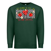 Sports Green my class full of sweet hearts Premium Sweatshirt - MaliasSmallBusiness