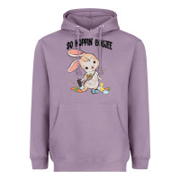 Lavender so hoppin boujee easter bunny  belt bag ins Heavyweight Hoodie - MaliasSmallBusiness