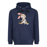 Navy so hoppin boujee easter bunny  belt bag ins Heavyweight Hoodie - MaliasSmallBusiness