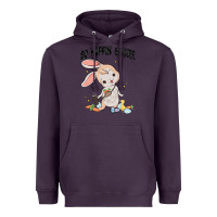 Plum so hoppin boujee easter bunny  belt bag ins Heavyweight Hoodie - MaliasSmallBusiness