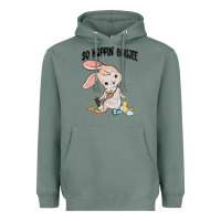 Sage so hoppin boujee easter bunny  belt bag ins Heavyweight Hoodie - MaliasSmallBusiness