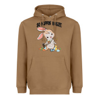 Toasted Coconut so hoppin boujee easter bunny  belt bag ins Heavyweight Hoodie - MaliasSmallBusiness