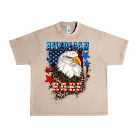 French Oak American Babe  4th of july Urban Heavy Tee - CowGirlArtShop