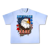 Grape Ice American Babe  4th of july Urban Heavy Tee - CowGirlArtShop