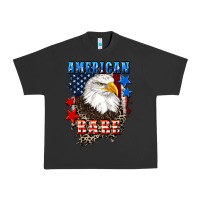Pigment Black American Babe  4th of july Urban Heavy Tee - CowGirlArtShop